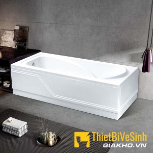 Bồn tắm chất liệu Acrylic có chân yếm Navier NV-1302AY (không kèm bộ vòi)
