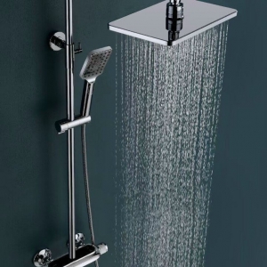 Sen Cây Tắm Nóng Lạnh Đồng Thau Mạ Crome Cao Cấp Navier NV-9251CR (Tăng Giảm Nhiệt Độ)