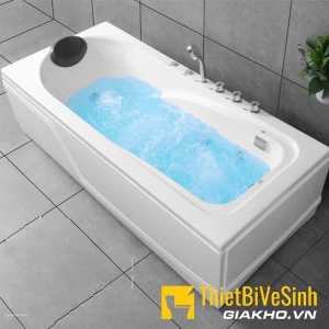 Bồn tắm chất liệu Acrylic massage kèm bộ vòi Navier NV-1302AYMV