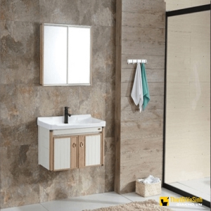 Bộ Tủ Chậu Lavabo Nhôm Cao Cấp Navier NV-470