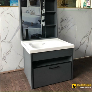 Bộ Tủ Chậu Lavabo Nhôm Cao Cấp Navier NV-472