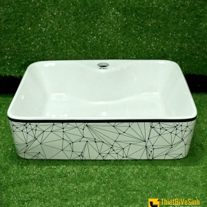 Chậu lavabo đặt bàn cao cấp Navier NV-415
