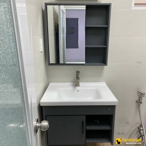 Bộ Tủ Chậu Lavabo Nhôm Navier Cao Cấp NV-459