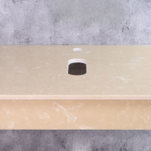 Kệ Để Lavabo Đặt Bàn Đá Nhân Tạo Vân Đá Viền Vàng Đậm Navier NV-495