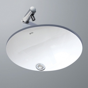 Chậu lavabo âm bàn đá inax L-2293V