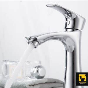 Vòi lavabo nóng lạnh cao cấp Navier NV-616