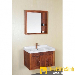 Bộ tủ chậu liền gương Navier NV-483 (không kèm vòi và xi phông)