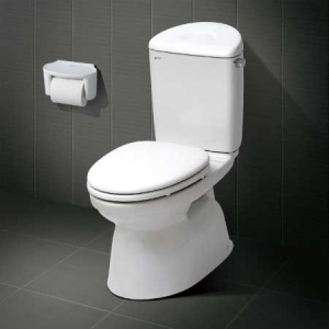 Bồn cầu hai khối inax GC-828VRN (Nắp êm)