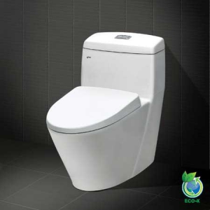 Bồn cầu một khối Inax AC-909VRN-1 (Nắp êm)