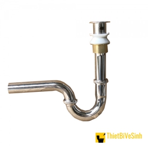 Xi phông lavabo đồng thau không chống tràn Navier NK-139