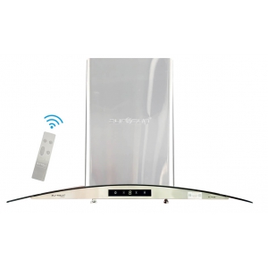 Máy Hút Mùi Bếp Kính Cong Chính Hãng  Eurosun EH-70K26S