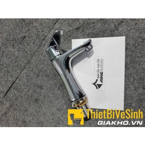 Vòi lavabo eo nóng lạnh đồng thau mạ crome AKC SK-427