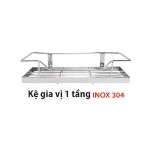 Kệ Gia Vị 1 Tầng Inox 304 Cao Cấp Navier NV-51N