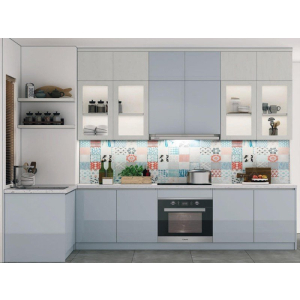 Tủ Bếp Gỗ Công Nghiệp MDF Phủ Acrylic Cao Cấp NV-5126