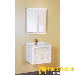 Bộ tủ chậu liền gương Navier NV-461 (không kèm vòi và xi phông)