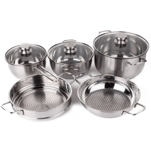 Bộ Nồi Inox  5 Món Chính Hãng Fivestar  FS08CG1 