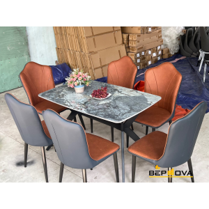 Bàn Ăn Mặt Đá Ceramic Cao Cấp Navier NV-3003X