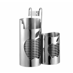 Ống Đựng Đũa 2 Ngăn Inox 304 Tiện Lợi Cao Cấp Navier NV-65L