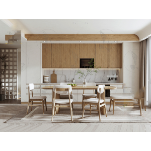 Tủ Bếp Chữ I Chất Liệu PVC Phủ Melamine Cao Cấp Navier NV-5172