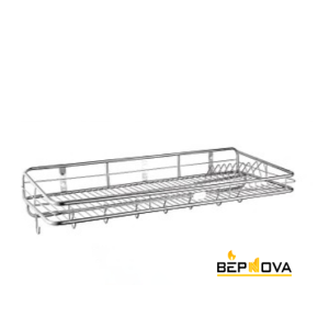 Kệ Chén 1 Tầng Inox 304 Kèm Thanh Móc Cao Cấp Navier NV-1123