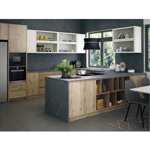 Tủ Bếp Gỗ MDF An Cường Cao Cấp NV-5117