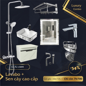 Combo Lavabo - Sen Cây 8 Món Luxury - A2 LS8M
