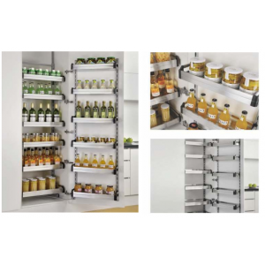 Tủ inox dạng hộp 4 tầng cánh mở Gerari GK2.445