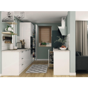 Tủ Bếp Gỗ Công Nghiệp Sang Trọng Hiện Đại NV-5144