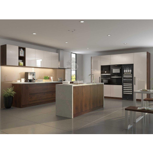 Tủ Bếp Gỗ Công Nghiệp MDF An Cường Sang Trọng  NV-5147