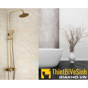 Sen cây tắm nóng lạnh đồng thau đúc Lucky LK-3416