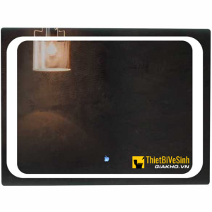 Gương Phòng Tắm LED Hình Chữ Nhật 80x60 Cảm Ứng Navier NV-160