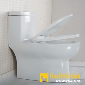 Bồn cầu 1 khối két vuông bệ tròn AKC SK-C883