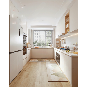 Tủ Bếp Chữ U Chất Liệu PVC Phủ PETG Cao Cấp Navier NV-5194