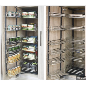 Kệ Tủ Đồ Khô 6 Tầng Nan Dẹp Inox 304 Eulife TK6T-450 Kệ Tủ Đồ Khô 6 Tầng Nan Dẹp Inox 304 Eulife TK6T-450