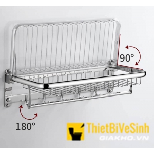 Giá treo khăn phòng tắm inox cao cấp Navier NV-88