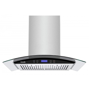 Máy Hút Mùi Chữ T Kính Cường Lực Cong Chính Hãng Dmestik TL4270 DMK