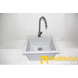 Chậu rửa chén đá nhân tạo 1 hộc Navier NV-5349