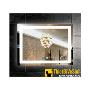 Gương Phòng Tắm LED Chữ Nhật 80x60 Cảm Ứng Navier NV-161CM